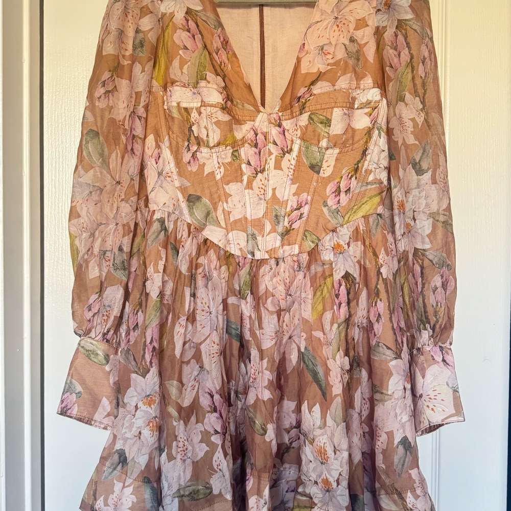 BRAND NEW Bardot Lily Floral Mini Dress
